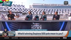 Kyle Busch shares what winning the Daytona 500 pole means to him