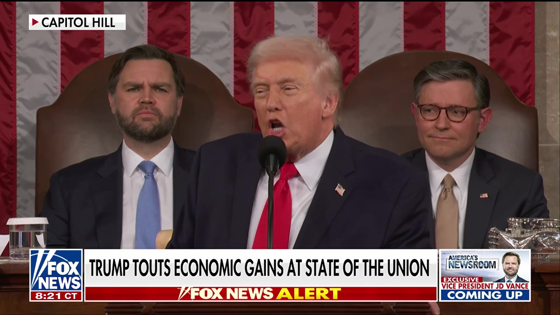 Watch President Trump touts economic progress at State of the Union ...