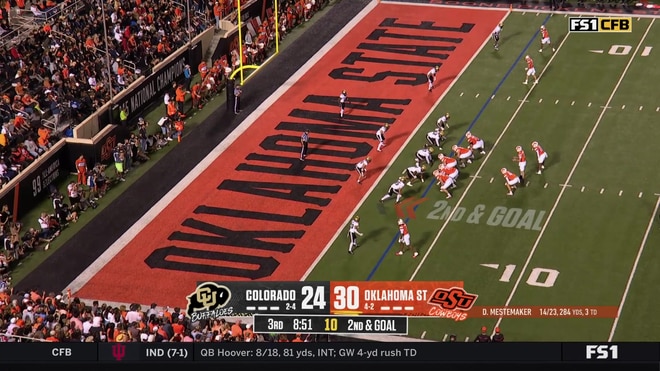 William Mason scores a 3-yard rushing touchdown