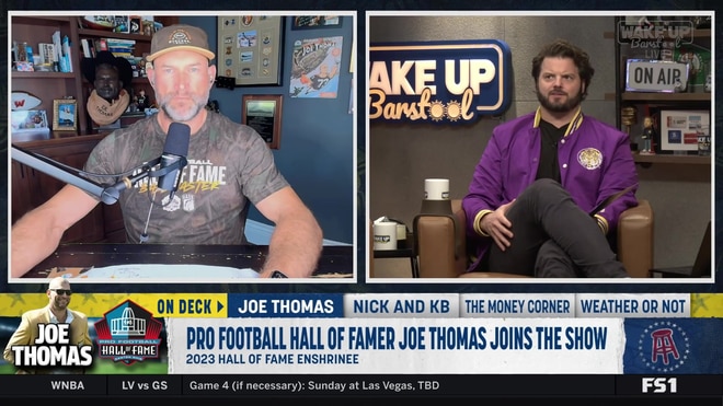 Joe Thomas reacts to Lane Johnson's sudden retirement