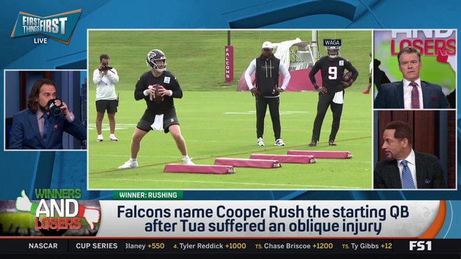 Falcons name Cooper Rush starting quarterback over Michael Penix Jr
