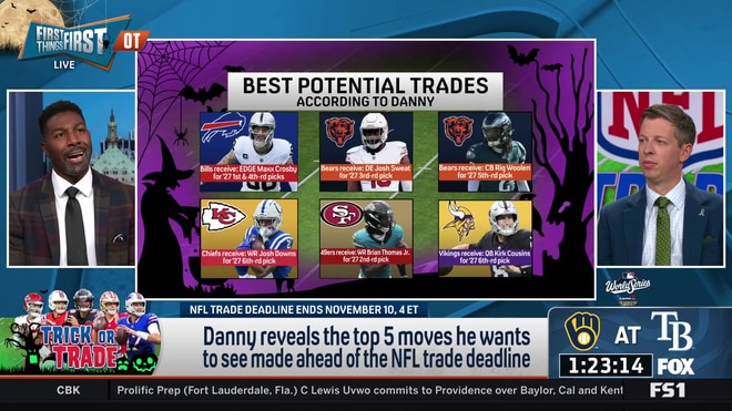 Greg Jennings reacts to NFL trade rumors and pitches a blockbuster for the Bills