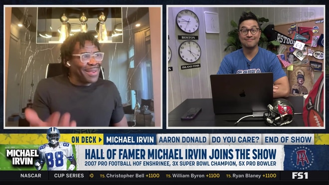 Michael Irvin shuts down critics of his mentorship at Miami