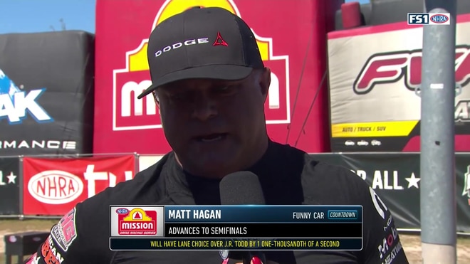 Matt Hagen discusses championship pressure in Funny Car