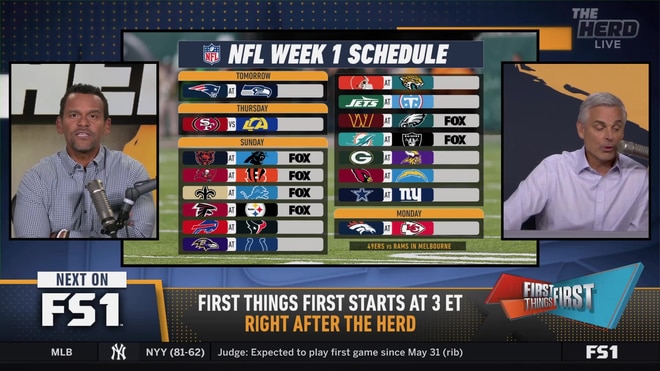 Colin Cowherd and Jason McIntyre warn of potential Week 1 NFL upsets