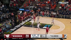 Will Garlock makes a two-point tip layup