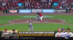 Reds successfully challenge umpire's strike call with ABS