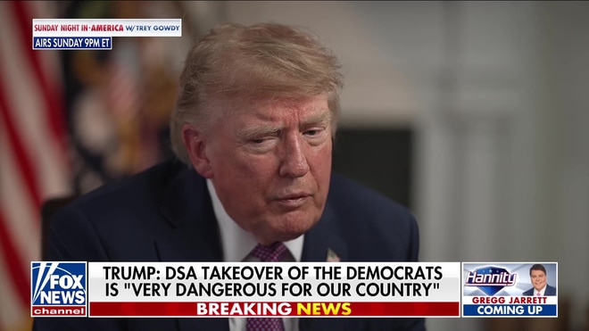 Donald Trump issues dire warning about the radical socialist agenda