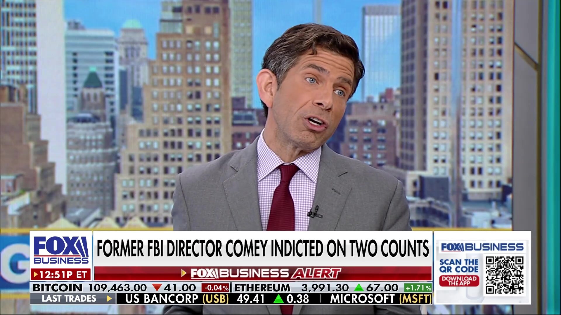 Dagen McDowell draws parallel between James Comey and Martha Stewart's cases