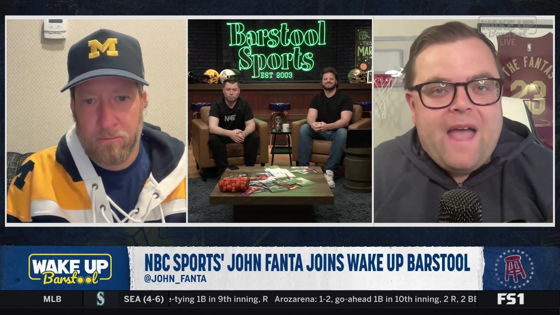 John Fanta on Michigan's dominant performance in March Madness