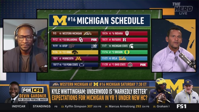 Devin Gardner breaks down Michigan's tough football schedule