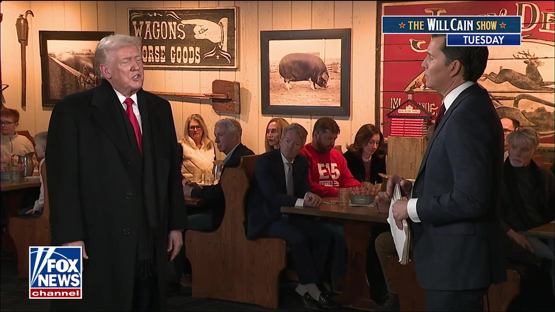 Donald Trump speaks on de-escalation in Minnesota and removing criminals