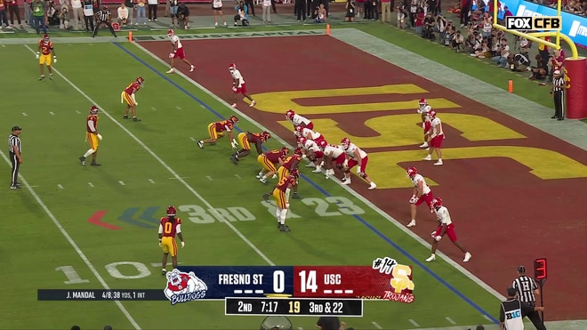 Kennedy Urlacher sacks Jayden Mandal for a safety