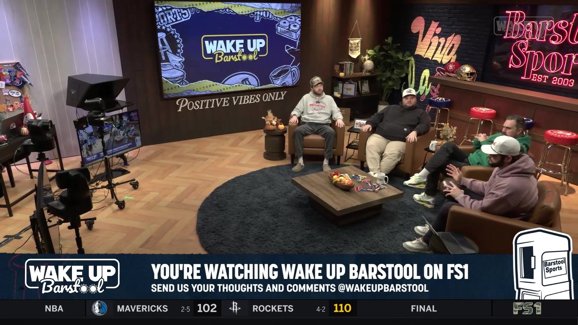Wake Up Barstool hosts a midseason Super Bowl draft