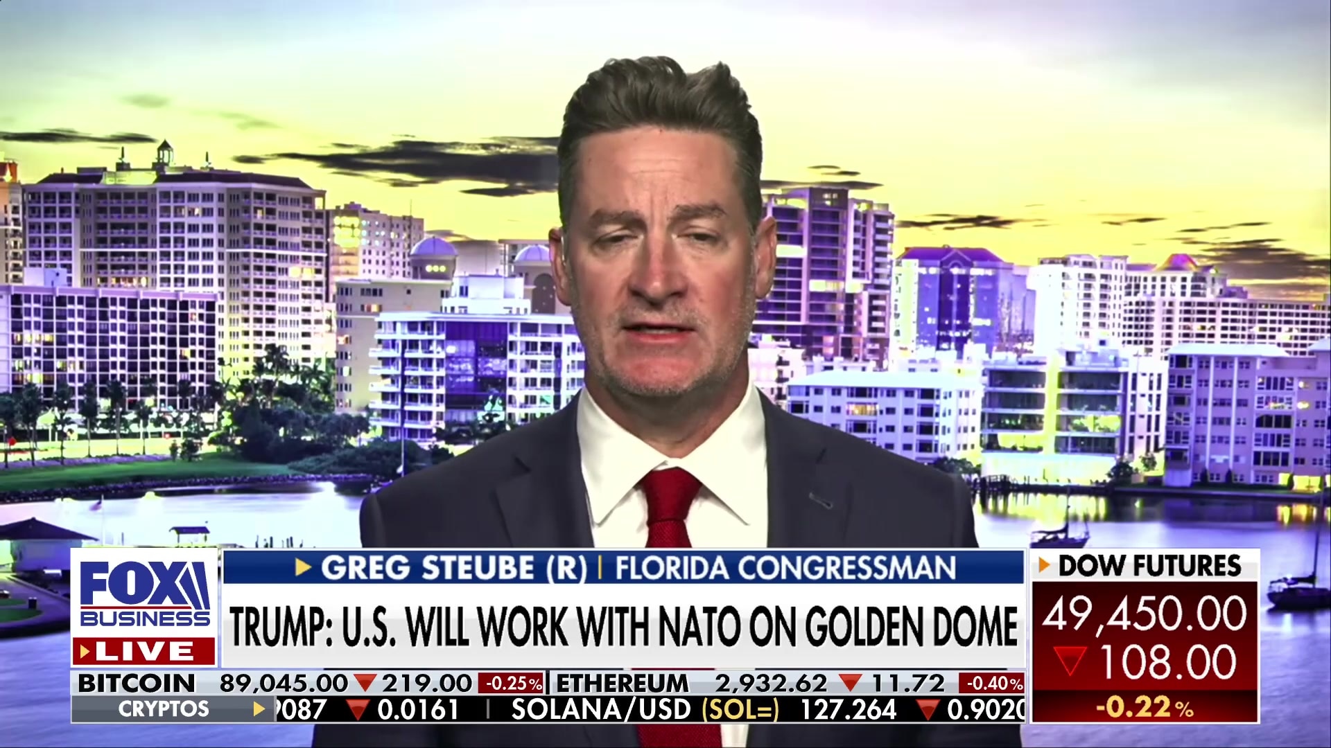 Congressman Steube highlights strategic importance of Greenland for US defense