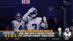 Jerry Jones on George Pickens and Cowboys' cap space