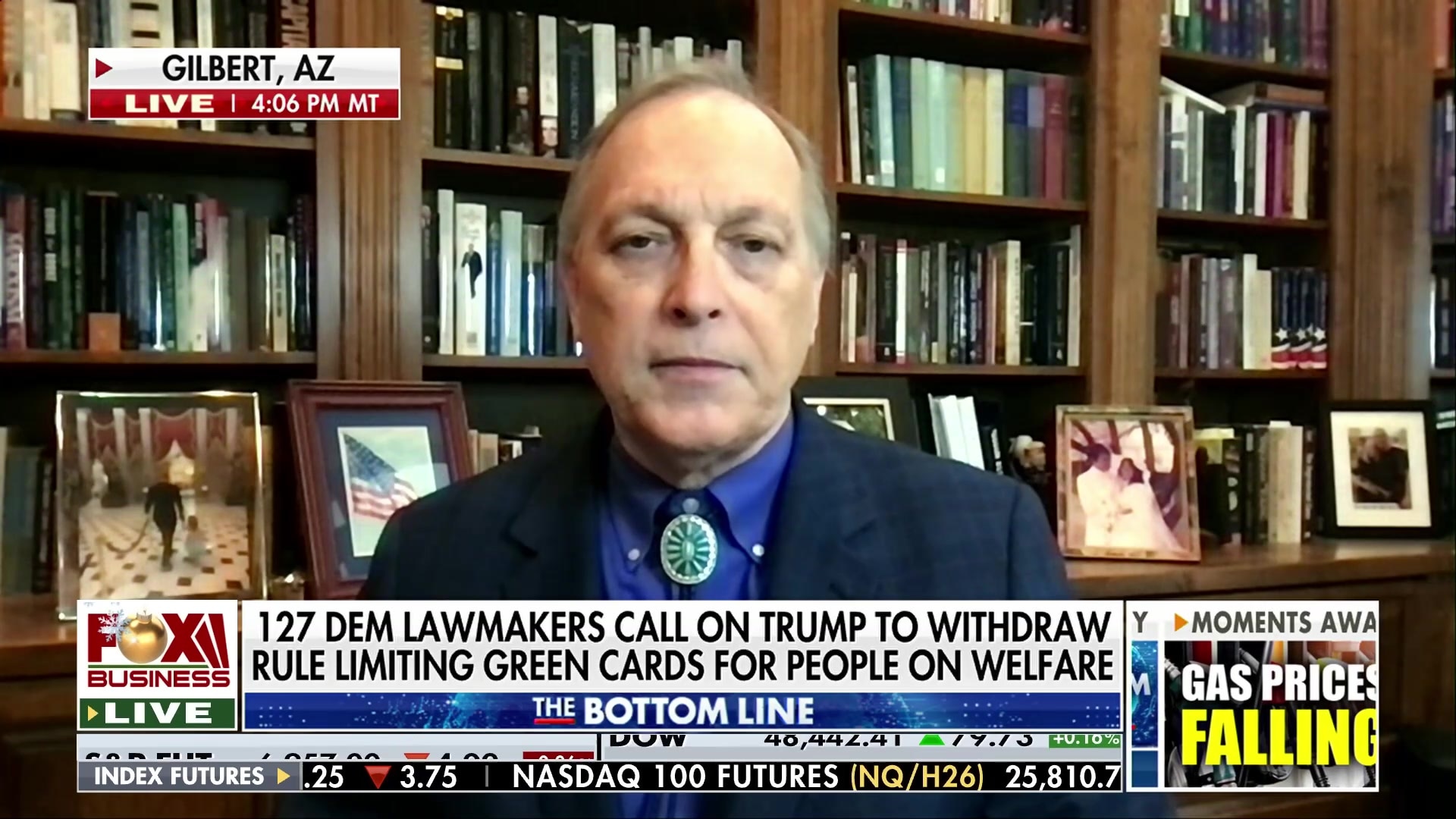 Milton Friedman's warning on open immigration and welfare state discussed by Congressman Biggs