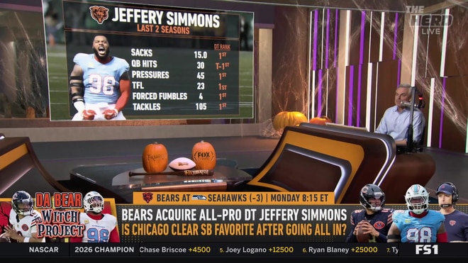 Colin Cowherd defends the Bears' trade for Jeffery Simmons