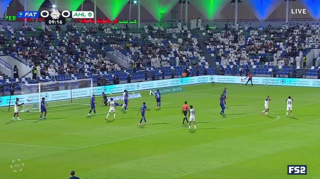 Jacob Rinne makes a sharp save to deny Riyad Mahrez