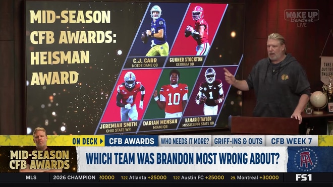 Jeremiah Smith wins mid-season Heisman Trophy award