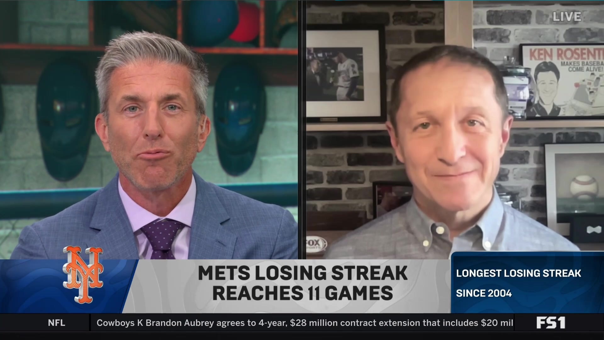 Ken Rosenthal defends Mets manager amid 11-game losing streak