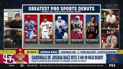 Is Joshua Baez's three-homer debut the greatest in MLB history?