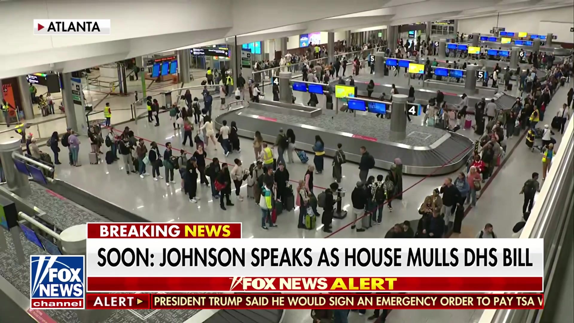 Travelers express frustration over long TSA lines amid government shutdown