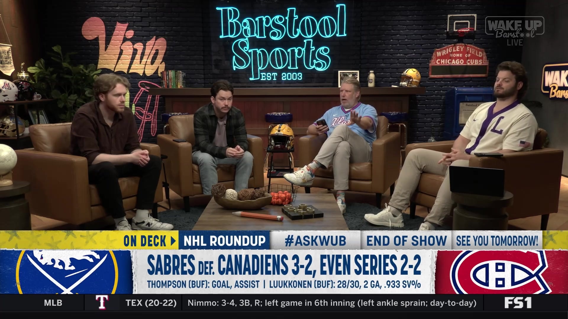 Why NHL Sabres vs. Canadiens is 'the series to show aliens'