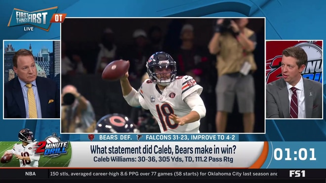 Caleb Williams leads Bears to victory in impressive return from injury