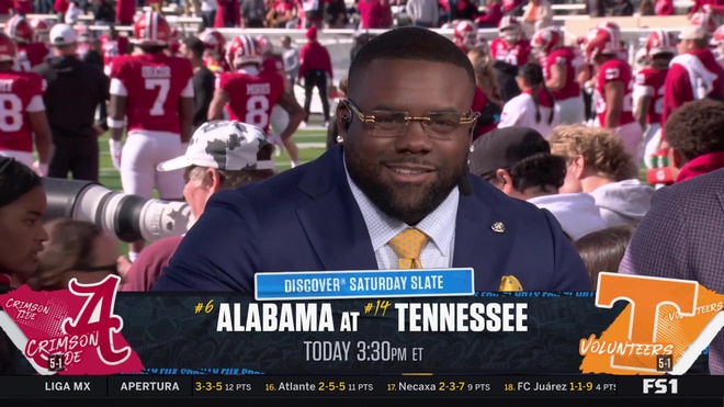 Mark Ingram II passionately previews the Alabama-Tennessee rivalry