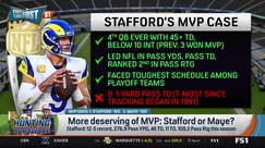 Matthew Stafford's conventional MVP case: High touchdowns, low interceptions, tough schedule