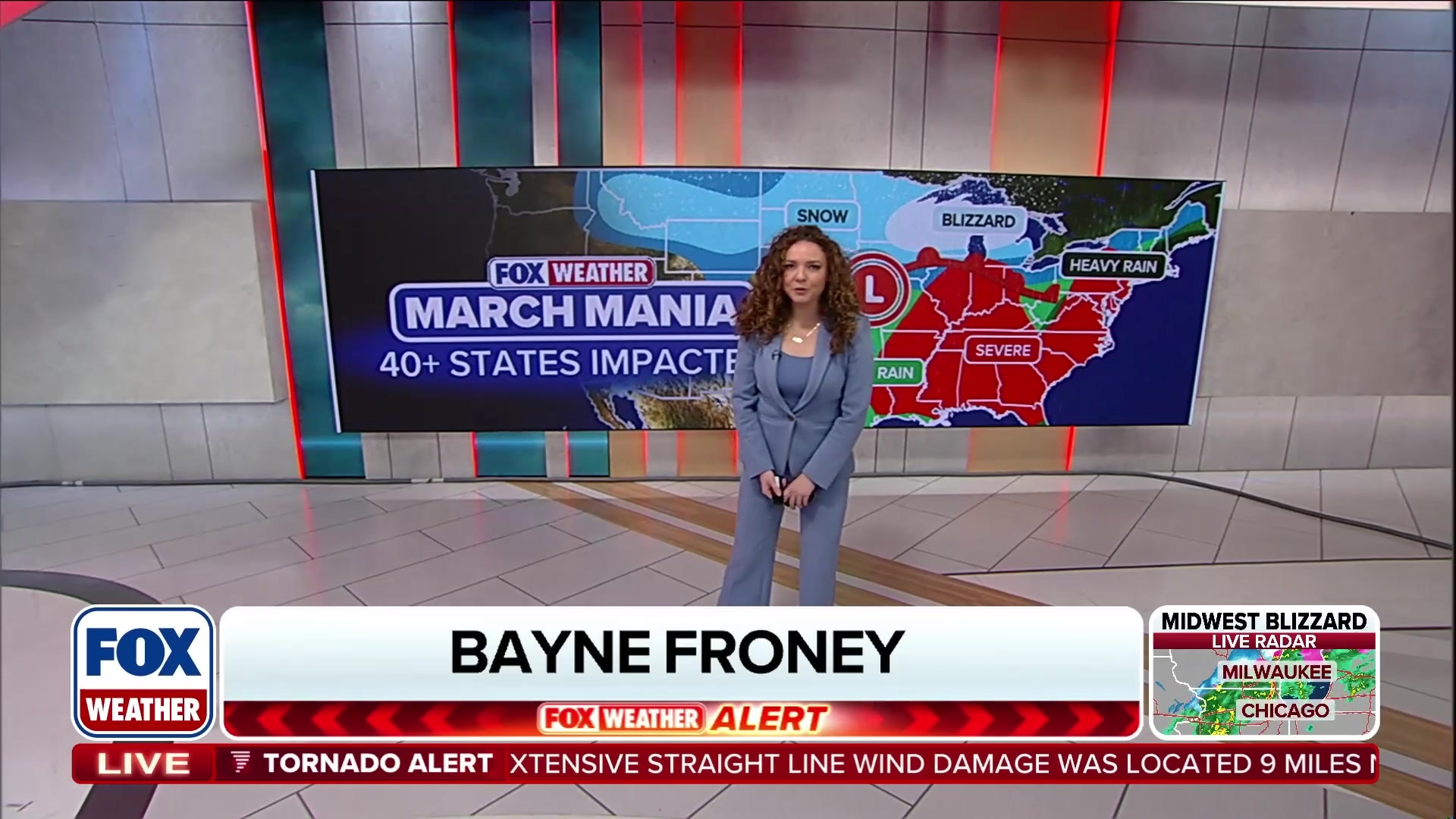 March Mania storm brings severe weather threats to Heartland and East Coast