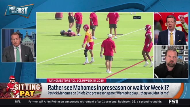 Patrick Mahomes wants to play in the preseason, but Chiefs won't let him