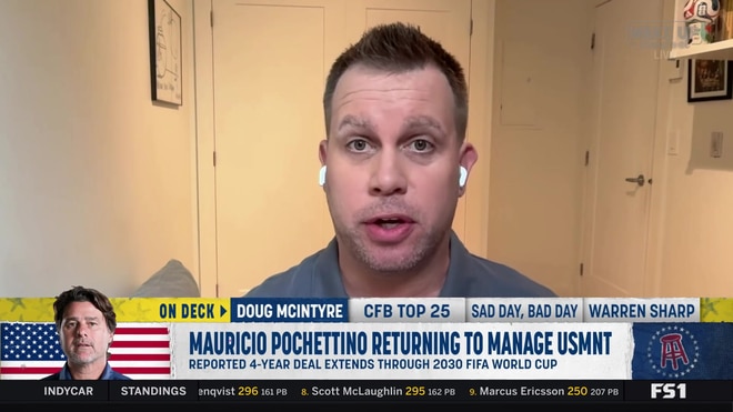 Doug McIntyre supports USMNT continuity with Mauricio Pochettino's return