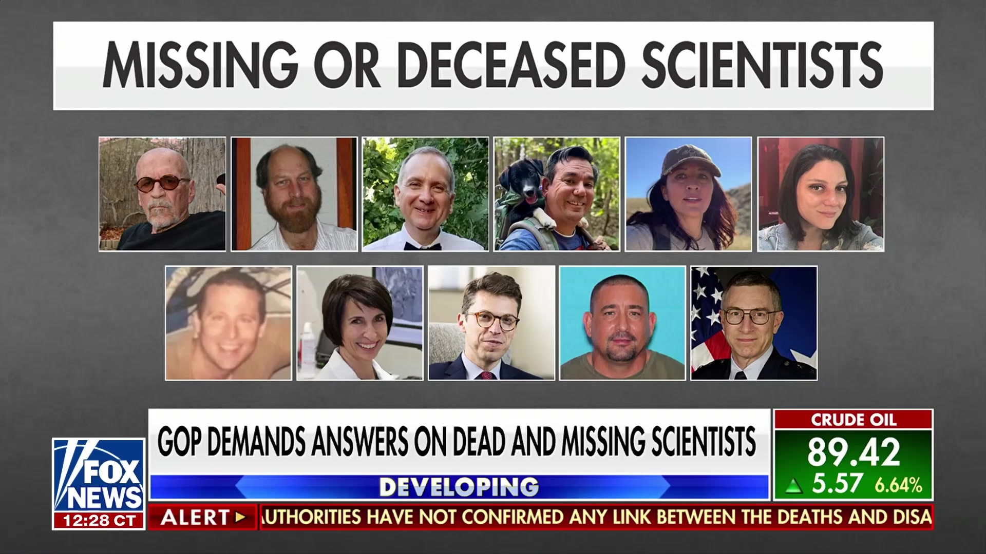 Unusual Pattern: 11 US scientists dead or missing since 2022