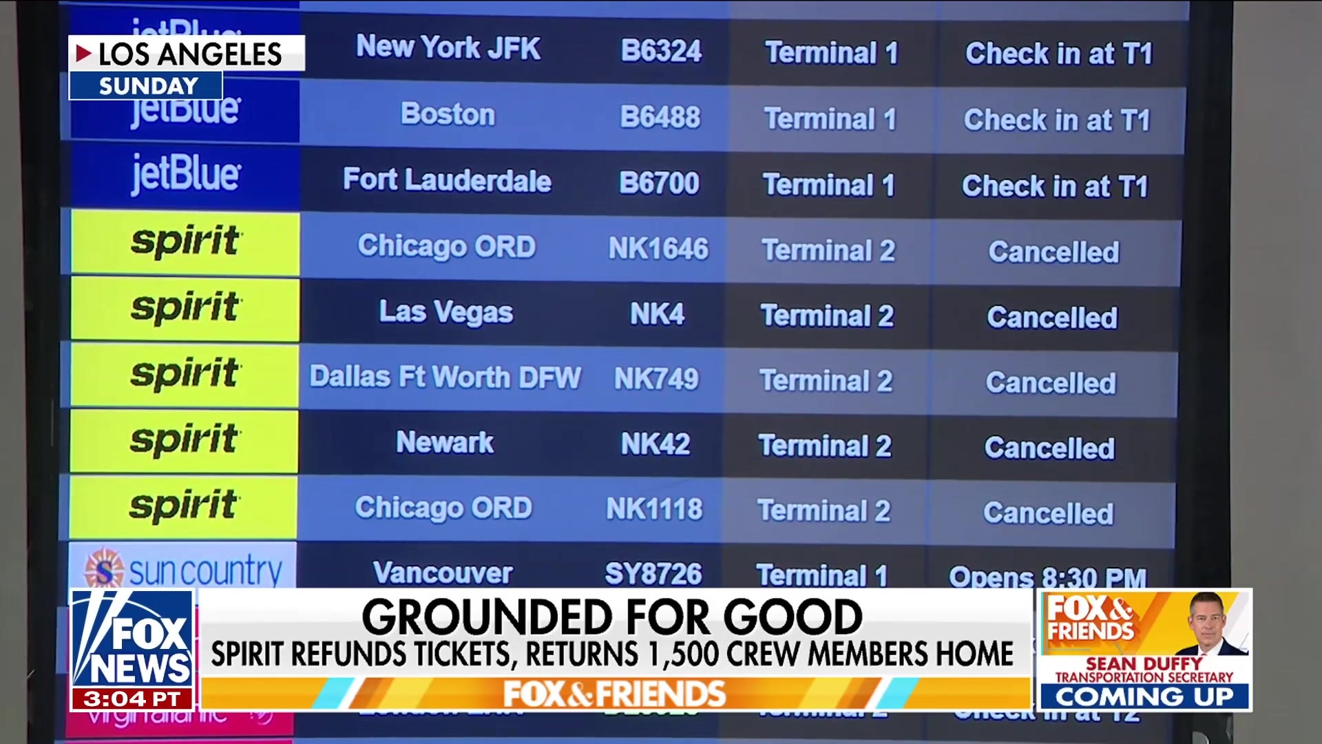 Spirit Airlines ceases operations after Biden administration blocked merger