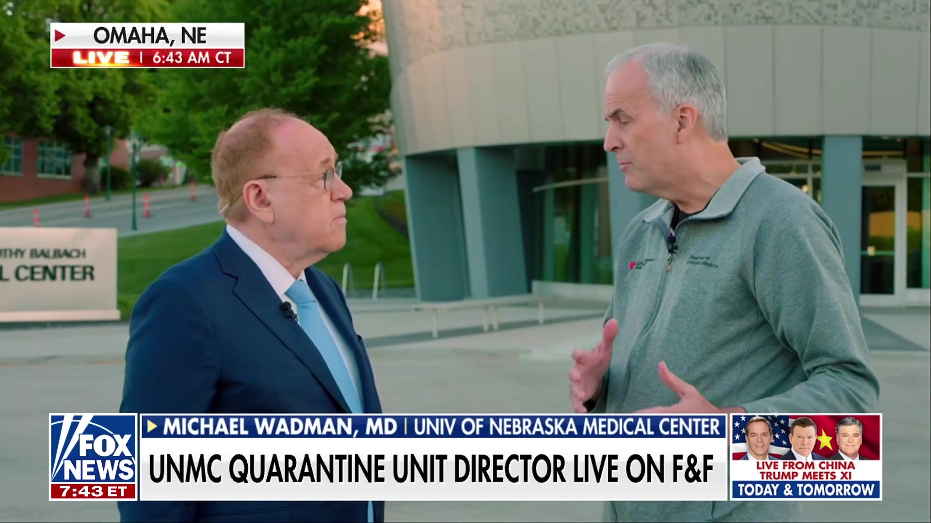 UNMC doctor details hantavirus quarantine center operations