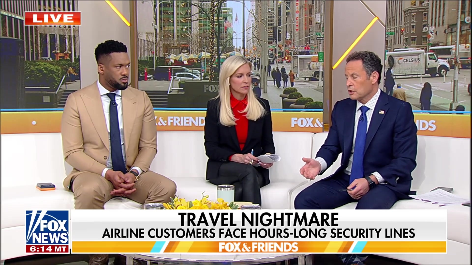 Fox & Friends criticizes Democrats for TSA worker hardships and long-term travel impact