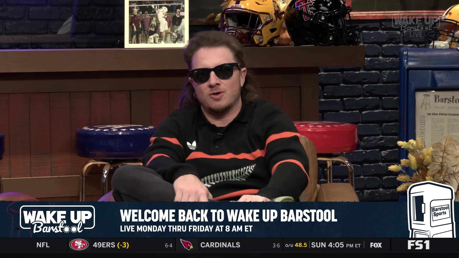 PFT's mullet compared to an orca's fin