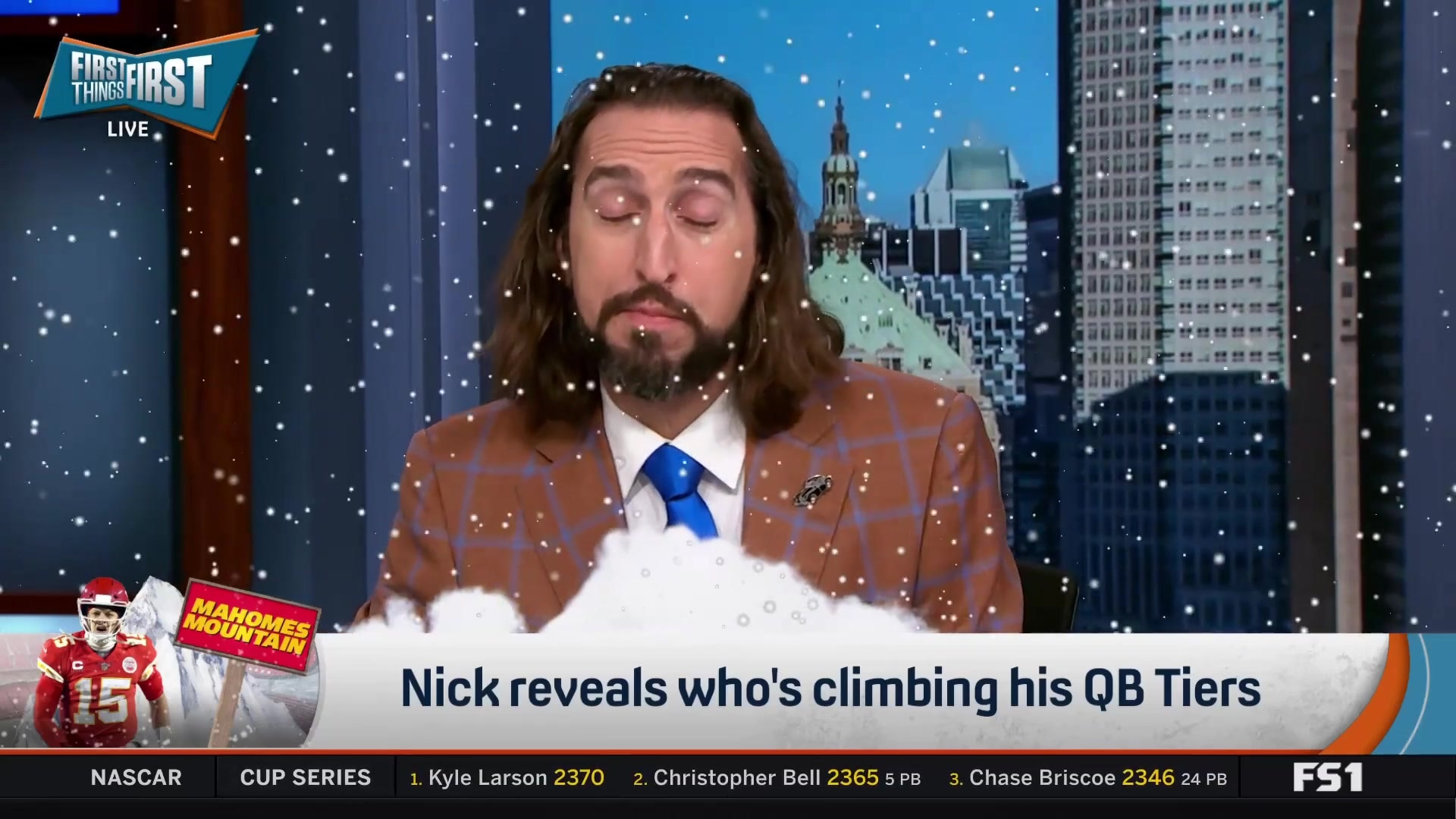 Watch Nick Wright reveals his latest Mahomes Mountain QB rankings ...