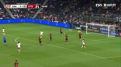 Camilo Vargas makes a diving save to deny FC Cincinnati