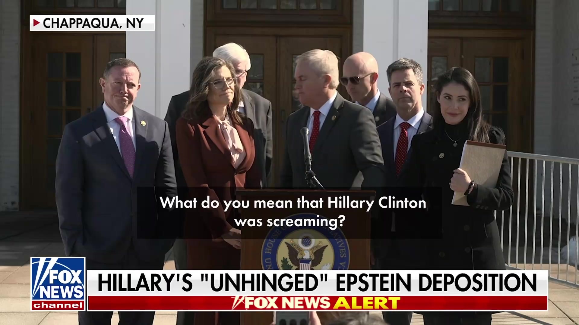 Hillary Clinton had 'unhinged' Epstein deposition
