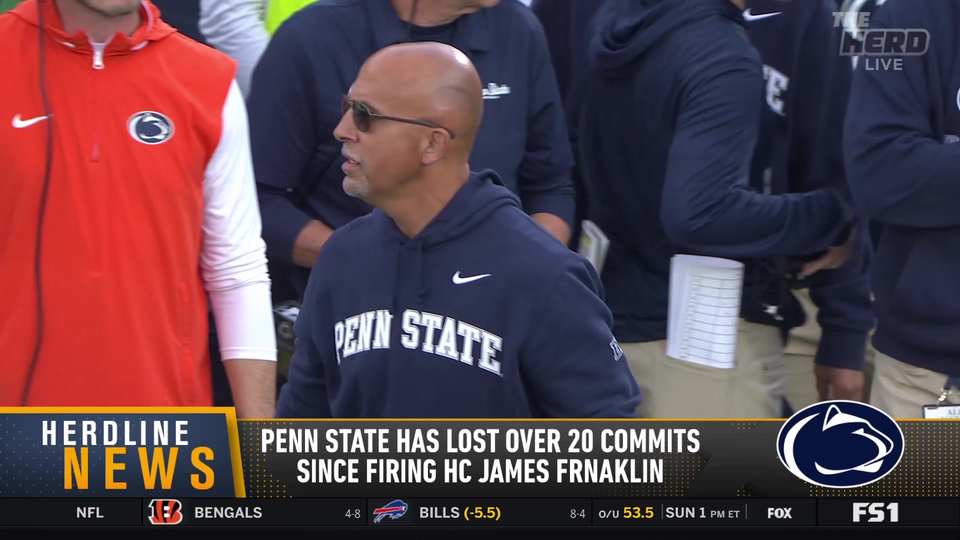 Penn State faces disaster after firing HC James Franklin, losing over 20 commits