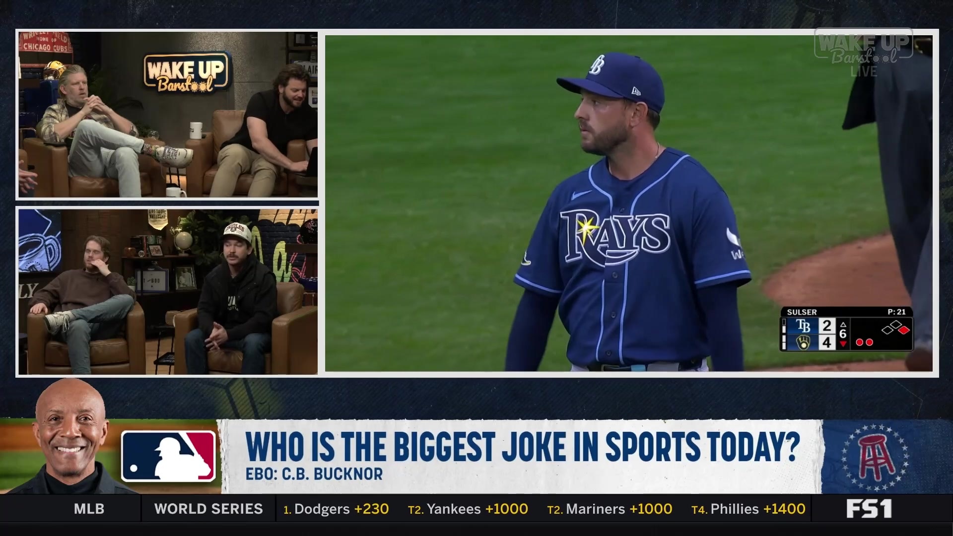 C.B. Bucknor is the biggest joke in sports today