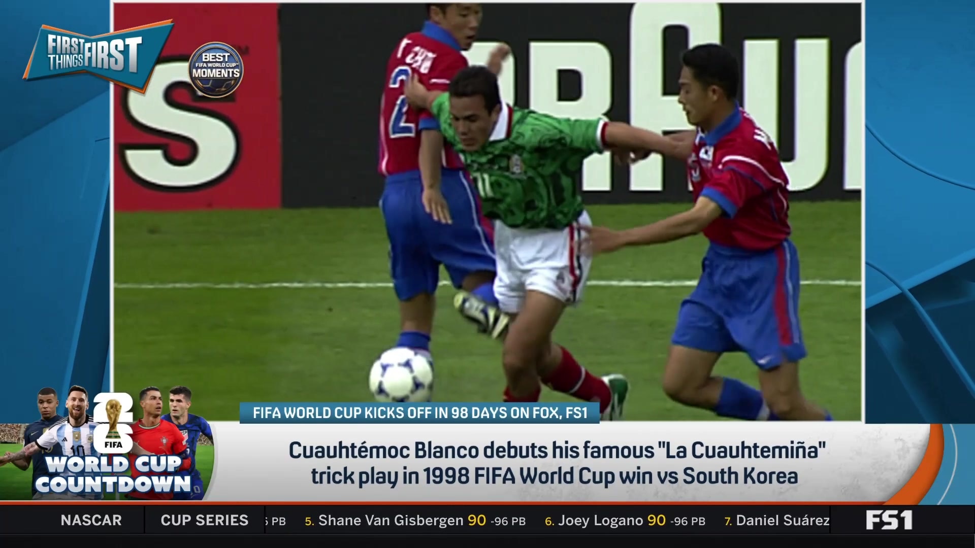 Cuauhtémoc Blanco debuts his famous 'La Cuauhtemiña' trick play