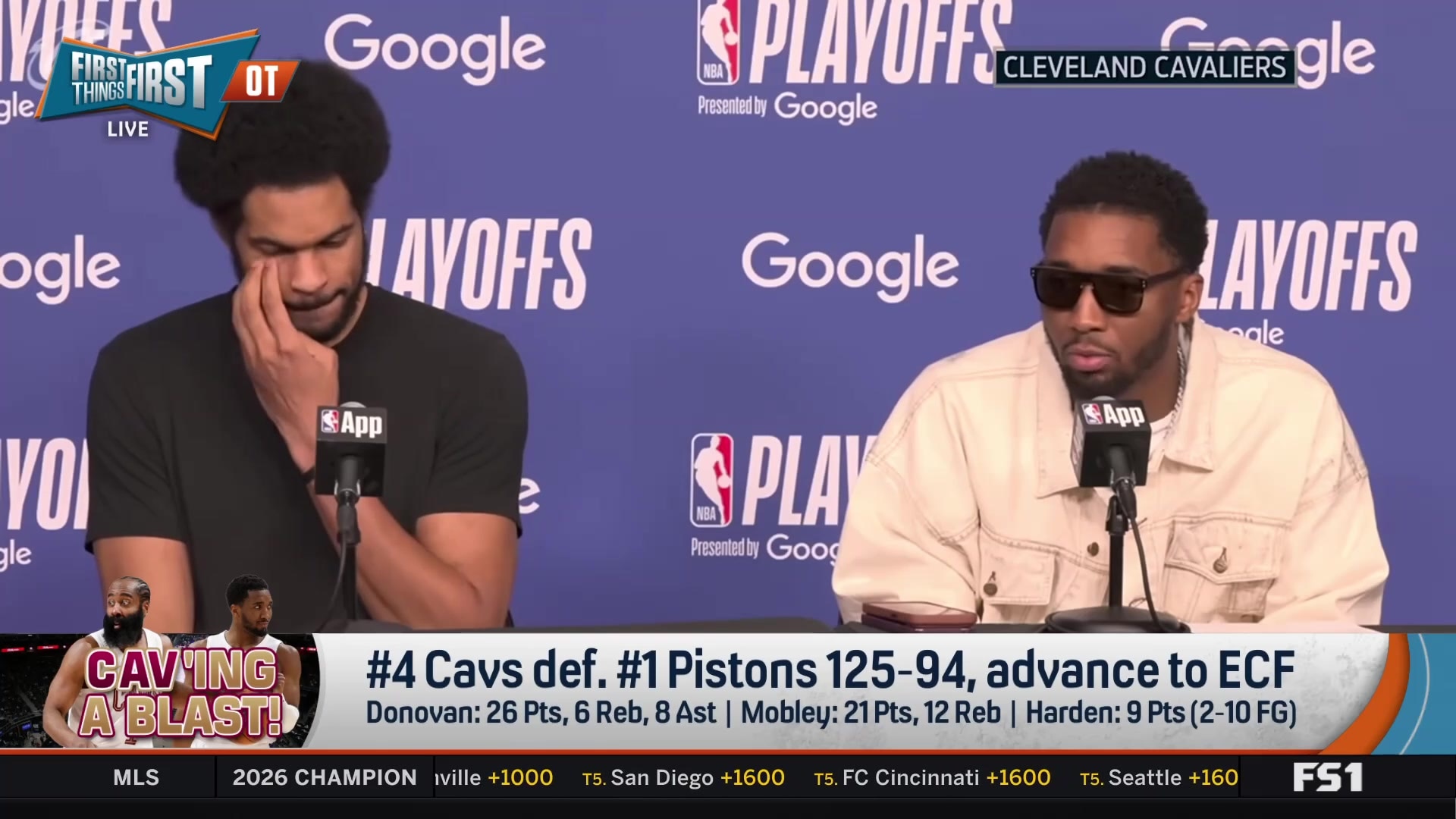 Donovan Mitchell on Cavs' ECF Journey