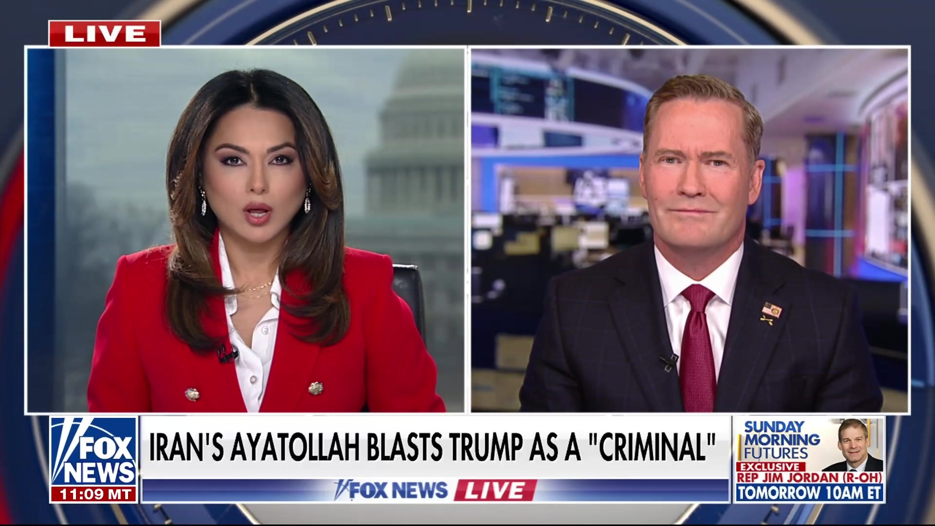 Mike Waltz condemns Iran's Ayatollah, warns of consequences for massacres against own people