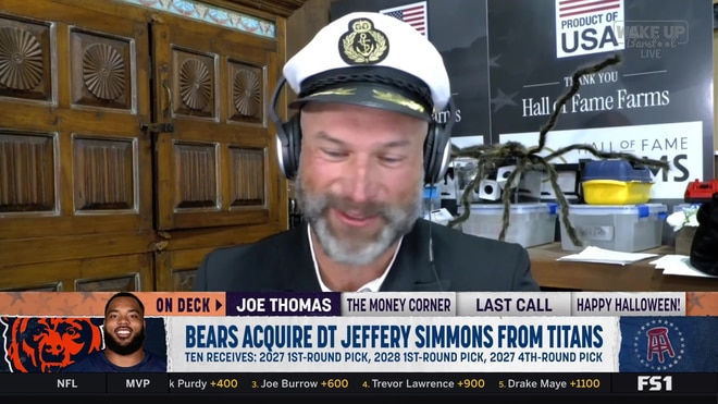 Joe Thomas on Jeffery Simmons' trade to the Bears and mid-season adjustments