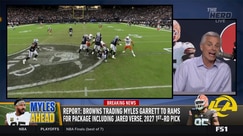 Colin Cowherd reacts to Myles Garrett trade to Rams