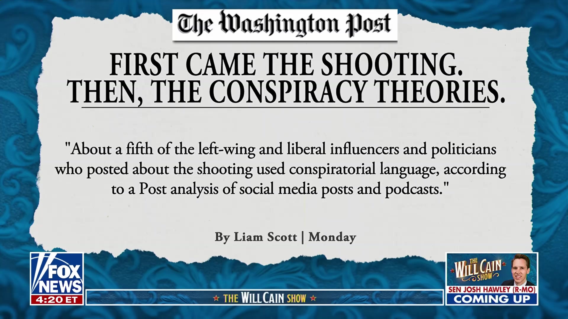 Left-wing influencers spread WHCA shooting conspiracies, including a Congresswoman